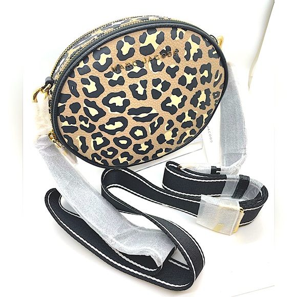 NWT Full Inclusion Marc Jacobs Oval Double Compartment Crossbody - Picture 1 of 12